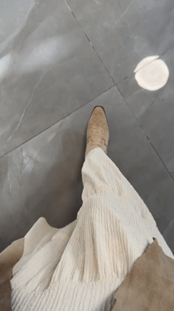 Woman recorded in casual indoor moments in Bat Yam