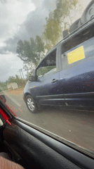 Motorcycle collides with minivan in Ban, Nigeria traffic accident