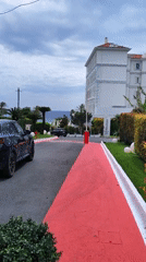 Routine street scenes documented across Sanremo, Italy