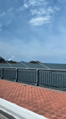 Morning commute captured across Nha Trang bridges and streets