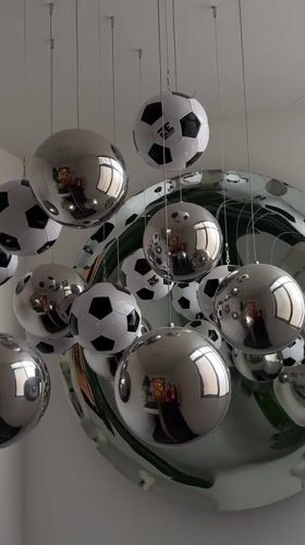 Pilates studio and soccer-themed art space, Mexico City