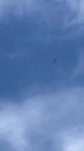 Helicopter spotted flying over Kiryat Bialik, Israel