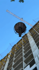 Moscow construction site documentation across multiple building phases
