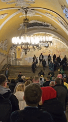 Moscow Metro Stations See Normal Rush Hour Activity