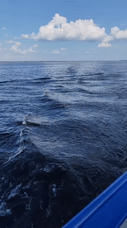 Boat journey recorded on Russian waters