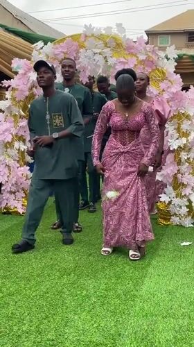Traditional wedding celebration held in Onitsha, Nigeria