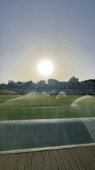 Soccer field irrigation observed in Ashdod stadium