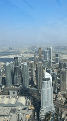 High-rise perspectives across Dubai's skyline and waterfront