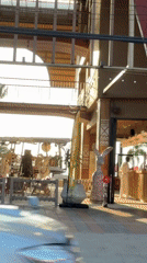 Street life and airport scenes on a quiet Ko Samui morning