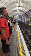 A summer afternoon moving through the London Underground and South Bank