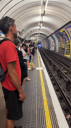 A summer afternoon moving through the London Underground and South Bank