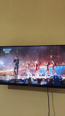 Eurovision performance broadcasts live on Ukrainian television