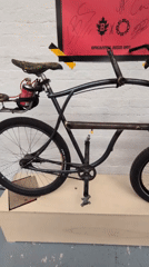 Custom bicycle exhibition showcases modified bikes at London studio