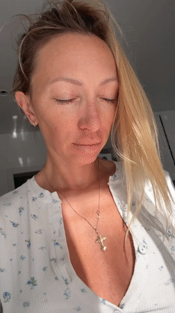 Morning routine in a Sochi apartment, Sphynx cat included