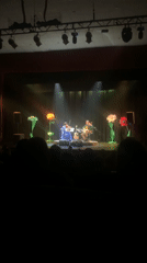 Musical performance, bronze statue, meals documented in Izhevsk