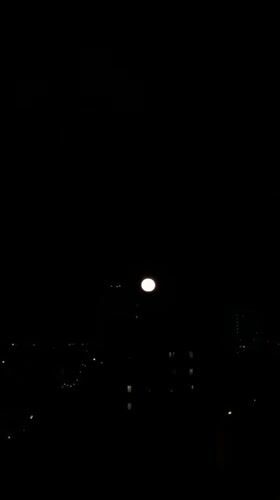 Full moon viewing session documented across Minsk, Belarus