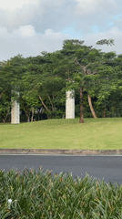 Morning recreational activities observed at GWK cultural park Indonesia