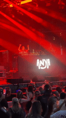 DJ Anya lights up an outdoor crowd in Echternach