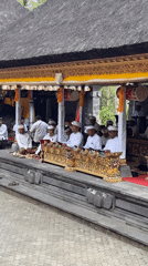Ceremony day at Gunung Kawi temple, Tampaksiring, Bali
