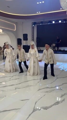 Traditional dance and song performance in Voskevaz, Armenia