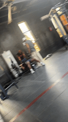 Morning workout session documented at Fit Studio gym in Nigeria