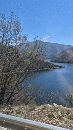 Scenic lake view captured in Mihalkovo, Bulgaria