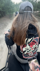 ATV riders captured during recreational outing in Russian village