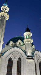 Tourists photograph iconic Kul Sharif Mosque in Kazan