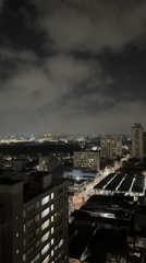 Nighttime São Paulo documented through diverse evening scenes and objects