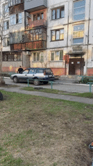 Everyday street scene documented in Biysk, Russia