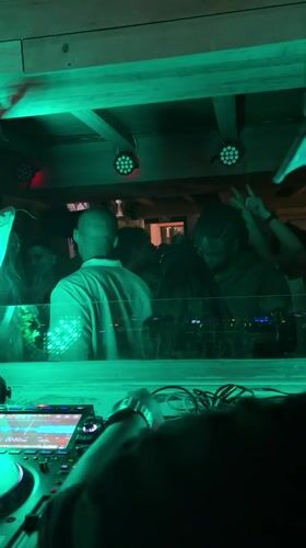 DJ performs at green-lit Mexico City club