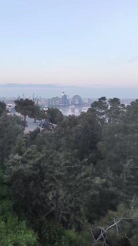 Panoramic Views of Baku City Captured from Elevated Positions