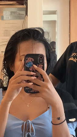 Full salon session in Denpasar, from wash to blow-dry.