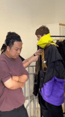 Fashion fitting sessions held at Milan studio during morning hours