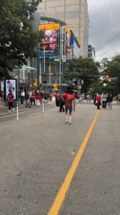 Soccer festival takes over downtown Vancouver's Robson Street plaza