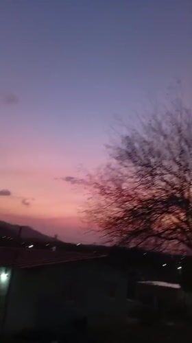 Colorful sunset observed over Juan Griego, Venezuela neighborhood