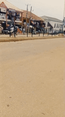 Daily street life and MTN promotion in Bukuru, Nigeria