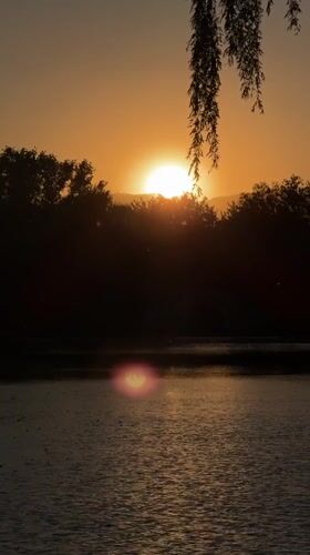 Sunset memories captured at Summer Palace, Beijing park scene