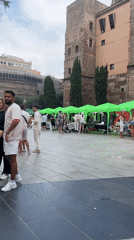 Barcelona summer afternoon: markets, street music, and food