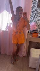 Morning hair routine and cats, Novosibirsk apartment