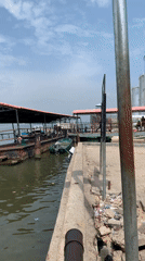 Ordinary waterfront life documented along Lagos Lagoon in Ibasa