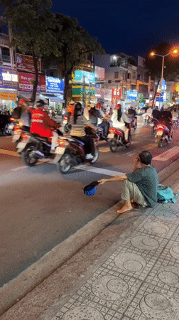 Night scenes from Nha Trang's streets, alleys, and doorways