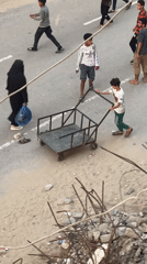 Khan Yunis shows destruction, refugee camps amid ongoing daily life