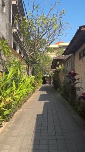 Denpasar run day — gym, beach paths, and street scenes