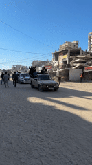 Traditional celebration with dancing, procession observed in Gaza