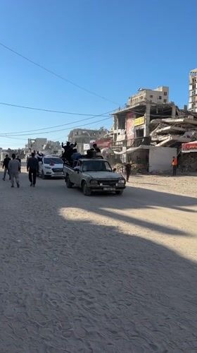 Traditional celebration with dancing, procession observed in Gaza