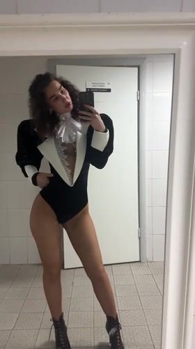 Backstage costume preparation in Kazan dressing room
