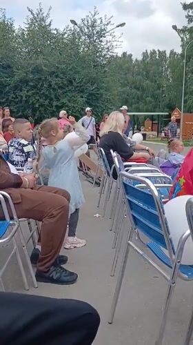 Russian Post Day outdoor celebration in Yekaterinburg