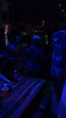 Nightclub scenes captured in Lokoja during evening social gathering