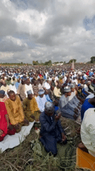 Mass outdoor Islamic prayer gathering draws hundreds in Lagos